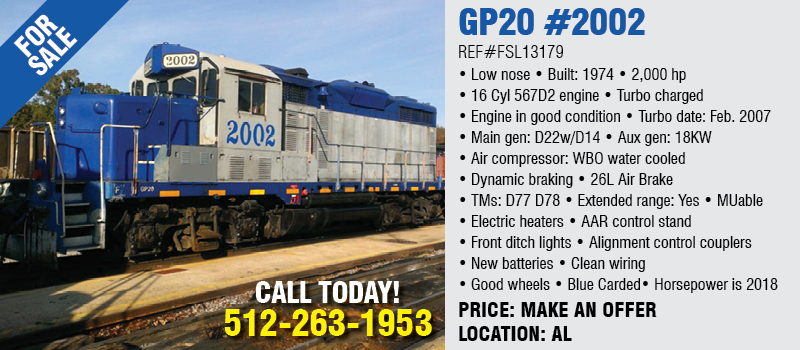Sterling Rail Daily Express Featured Ad Banner