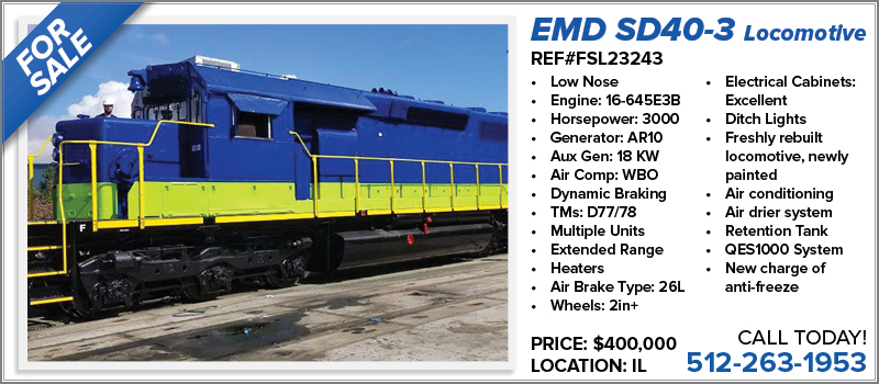 Sterling Rail Daily Express Featured Ad Banner