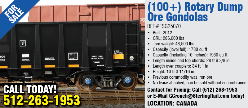 Sterling Rail Daily Express Featured Ad Banner