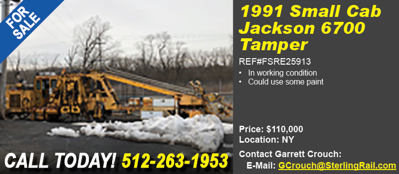 Sterling Rail Daily Express Featured Ad Banner